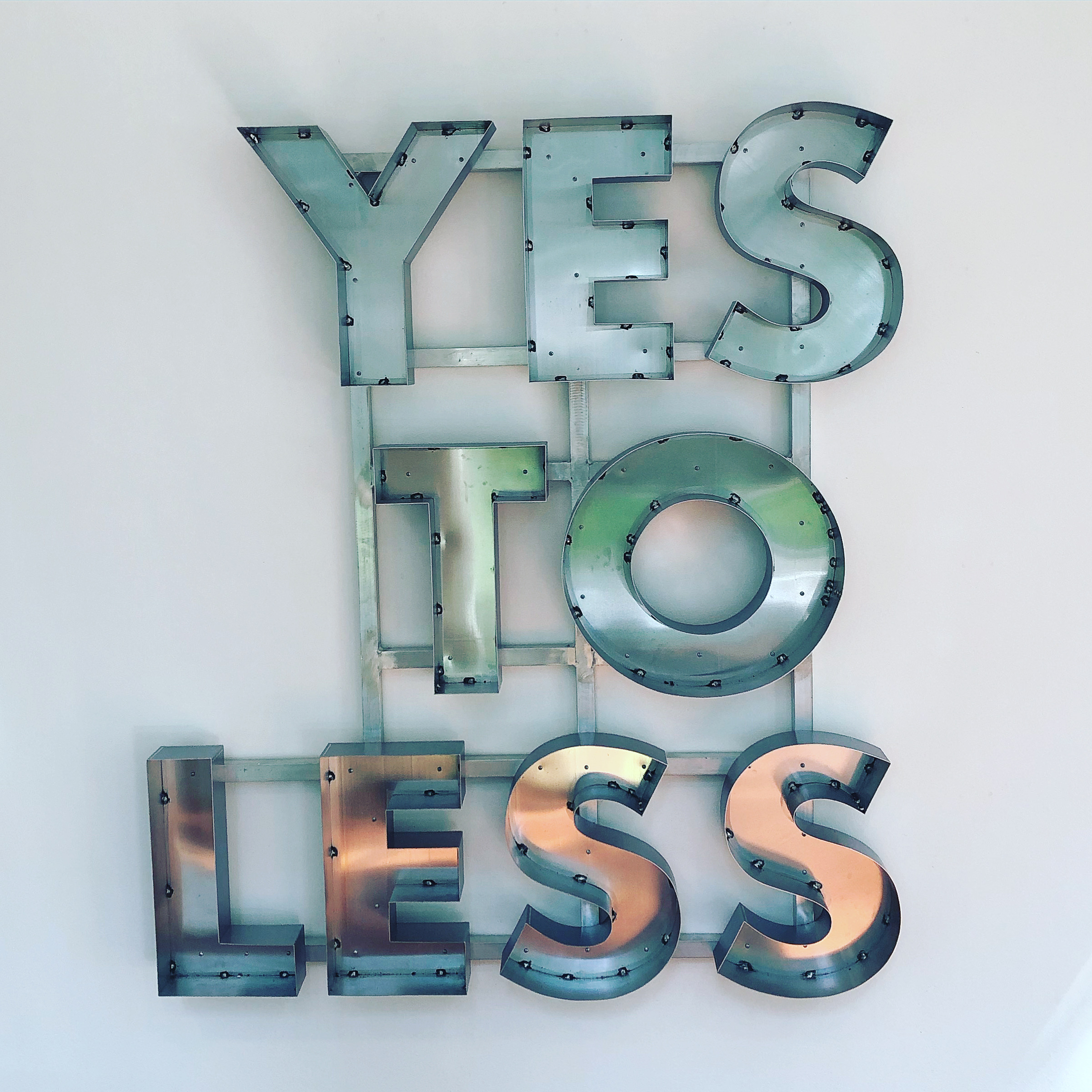 YESS TO LESS